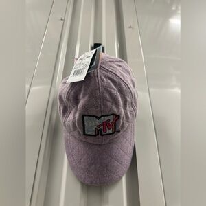 VINTAGE MTV BASEBALL CAP - LAVENDER [FINAL PRICE]
